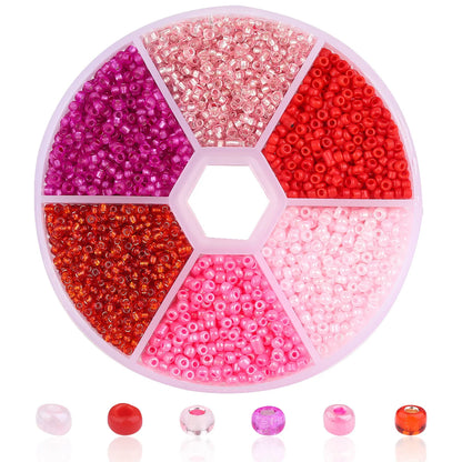 Glass Seed Beads Box - 2mm or 4mm Boxes