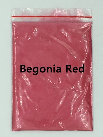 124 Colors of Pearlescent Mica Powdered Pigment in 10g Packets