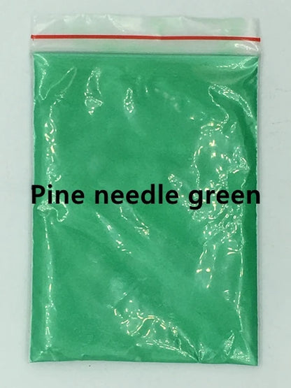 124 Colors of Pearlescent Mica Powdered Pigment in 10g Packets