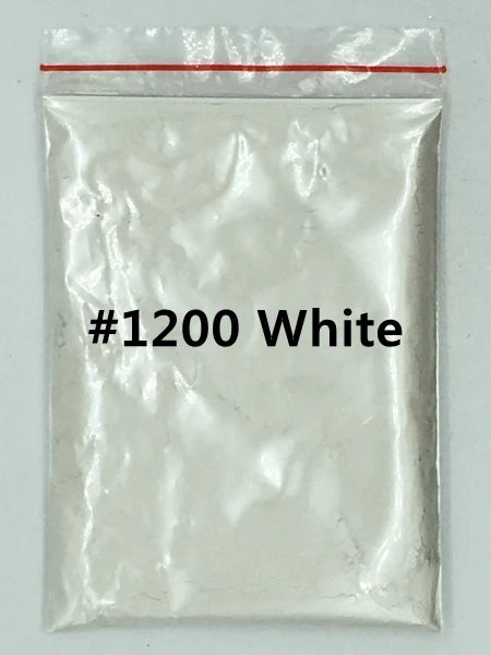 124 Colors of Pearlescent Mica Powdered Pigment in 10g Packets