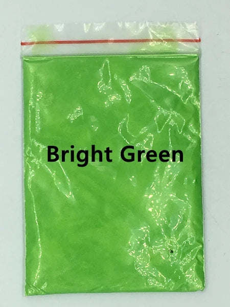 124 Colors of Pearlescent Mica Powdered Pigment in 10g Packets