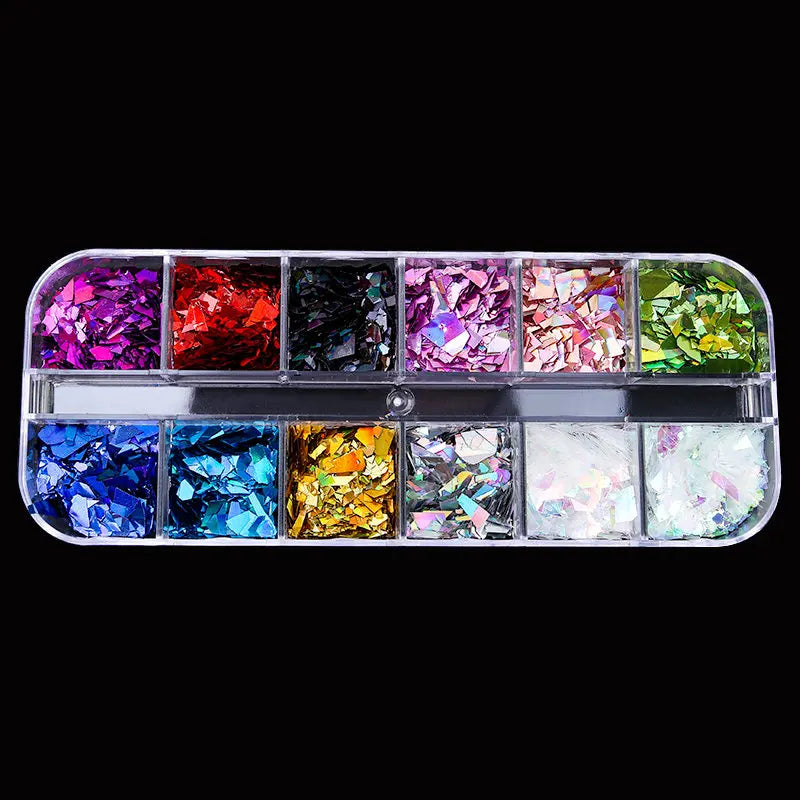 Assortment of Resin Fillers Jewelry Making - Various objects, glitter