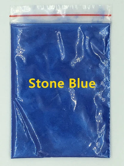 124 Colors of Pearlescent Mica Powdered Pigment in 10g Packets
