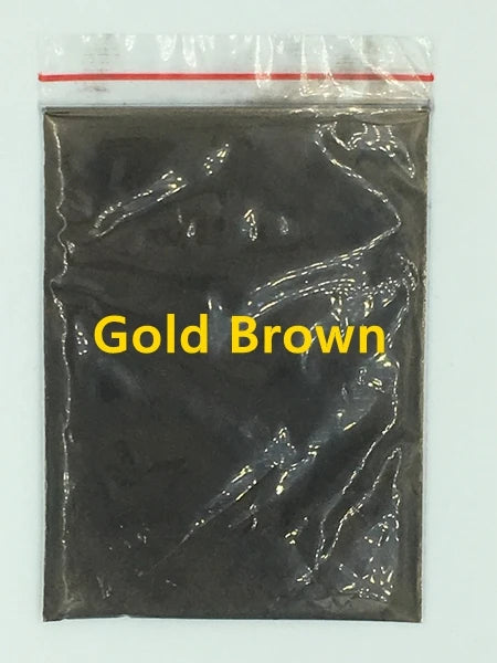 124 Colors of Pearlescent Mica Powdered Pigment in 10g Packets