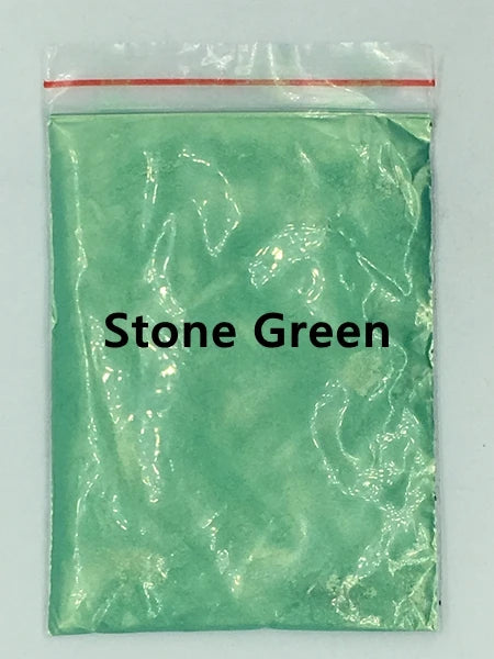 124 Colors of Pearlescent Mica Powdered Pigment in 10g Packets