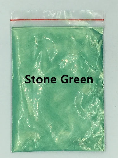 124 Colors of Pearlescent Mica Powdered Pigment in 10g Packets
