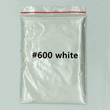 124 Colors of Pearlescent Mica Powdered Pigment in 10g Packets