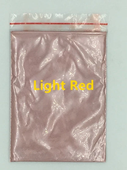 124 Colors of Pearlescent Mica Powdered Pigment in 10g Packets