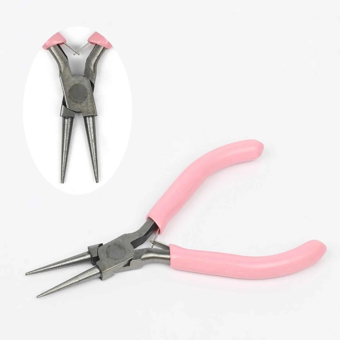 Stainless Steel Pink Jewelry Pliers