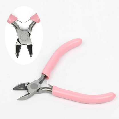 Stainless Steel Pink Jewelry Pliers