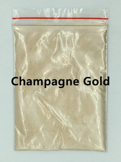 124 Colors of Pearlescent Mica Powdered Pigment in 10g Packets