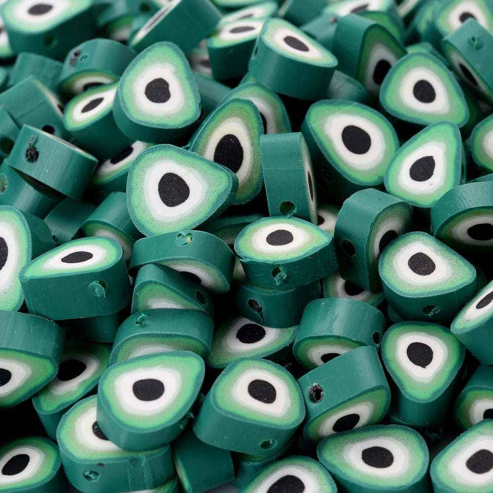 30pcs Polymer Clay Beads - Different Fruits