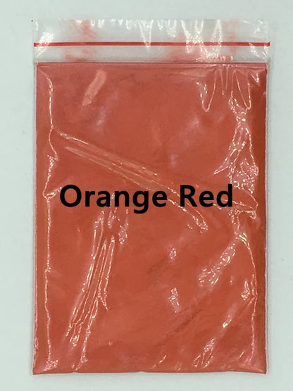 124 Colors of Pearlescent Mica Powdered Pigment in 10g Packets