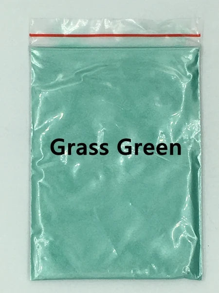 124 Colors of Pearlescent Mica Powdered Pigment in 10g Packets