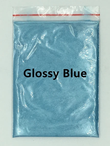124 Colors of Pearlescent Mica Powdered Pigment in 10g Packets