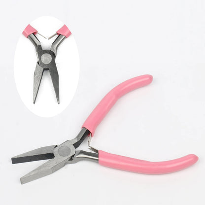 Stainless Steel Pink Jewelry Pliers