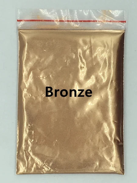 124 Colors of Pearlescent Mica Powdered Pigment in 10g Packets