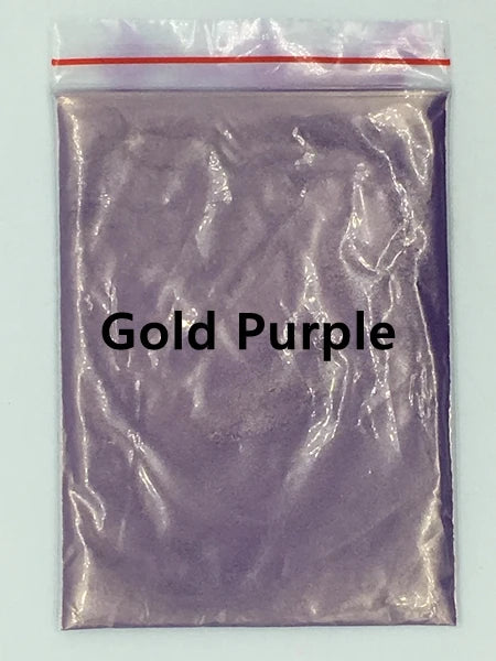 124 Colors of Pearlescent Mica Powdered Pigment in 10g Packets