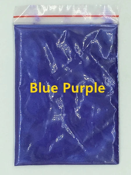 124 Colors of Pearlescent Mica Powdered Pigment in 10g Packets
