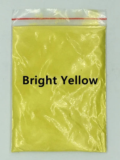 124 Colors of Pearlescent Mica Powdered Pigment in 10g Packets