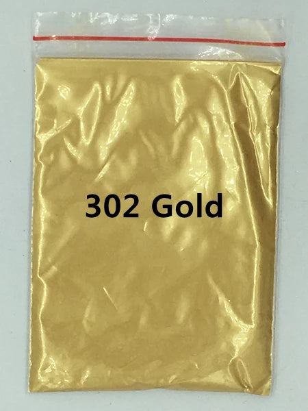 124 Colors of Pearlescent Mica Powdered Pigment in 10g Packets