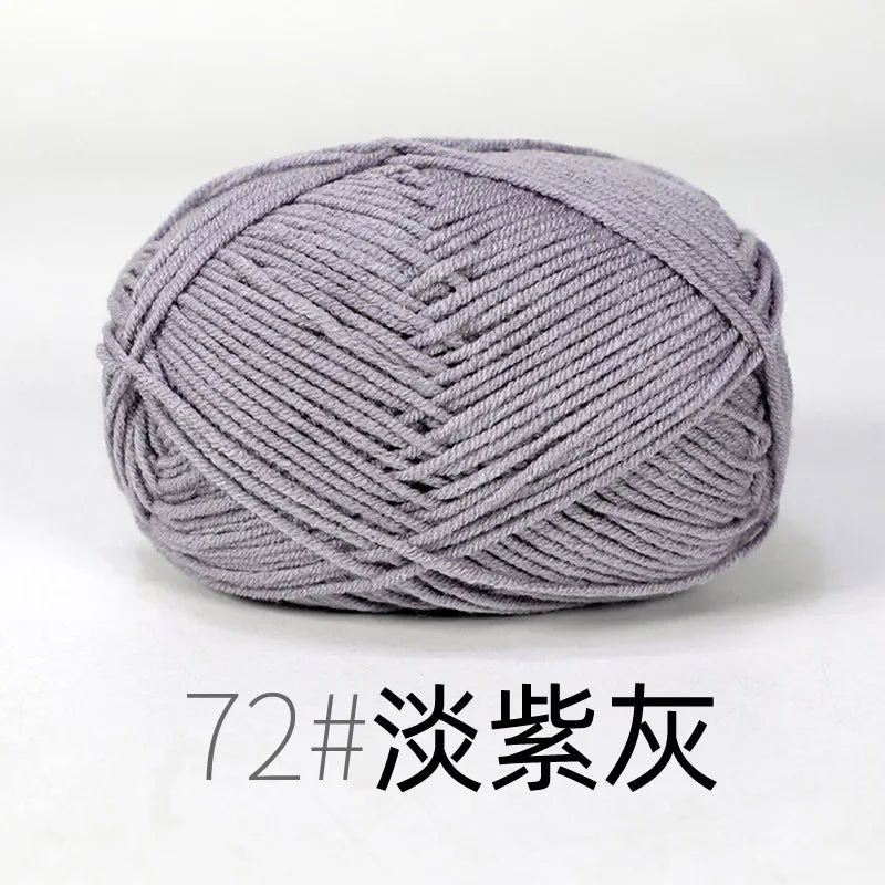 Organic Cotton Yarn 4ply - 1 Ball is 50g of Soft Yarn