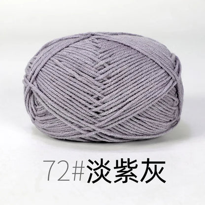 Organic Cotton Yarn 4ply - 1 Ball is 50g of Soft Yarn