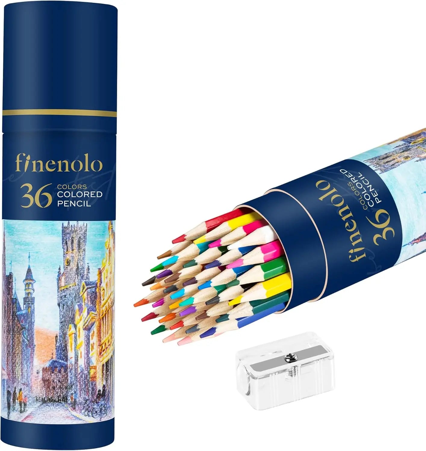 36-Color Watercolor Pencil Set