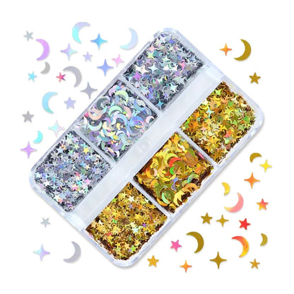 Various Sequin Shapes and Colors - Resin Filling for Jewelry Making