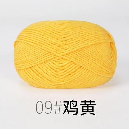 Organic Cotton Yarn 4ply - 1 Ball is 50g of Soft Yarn