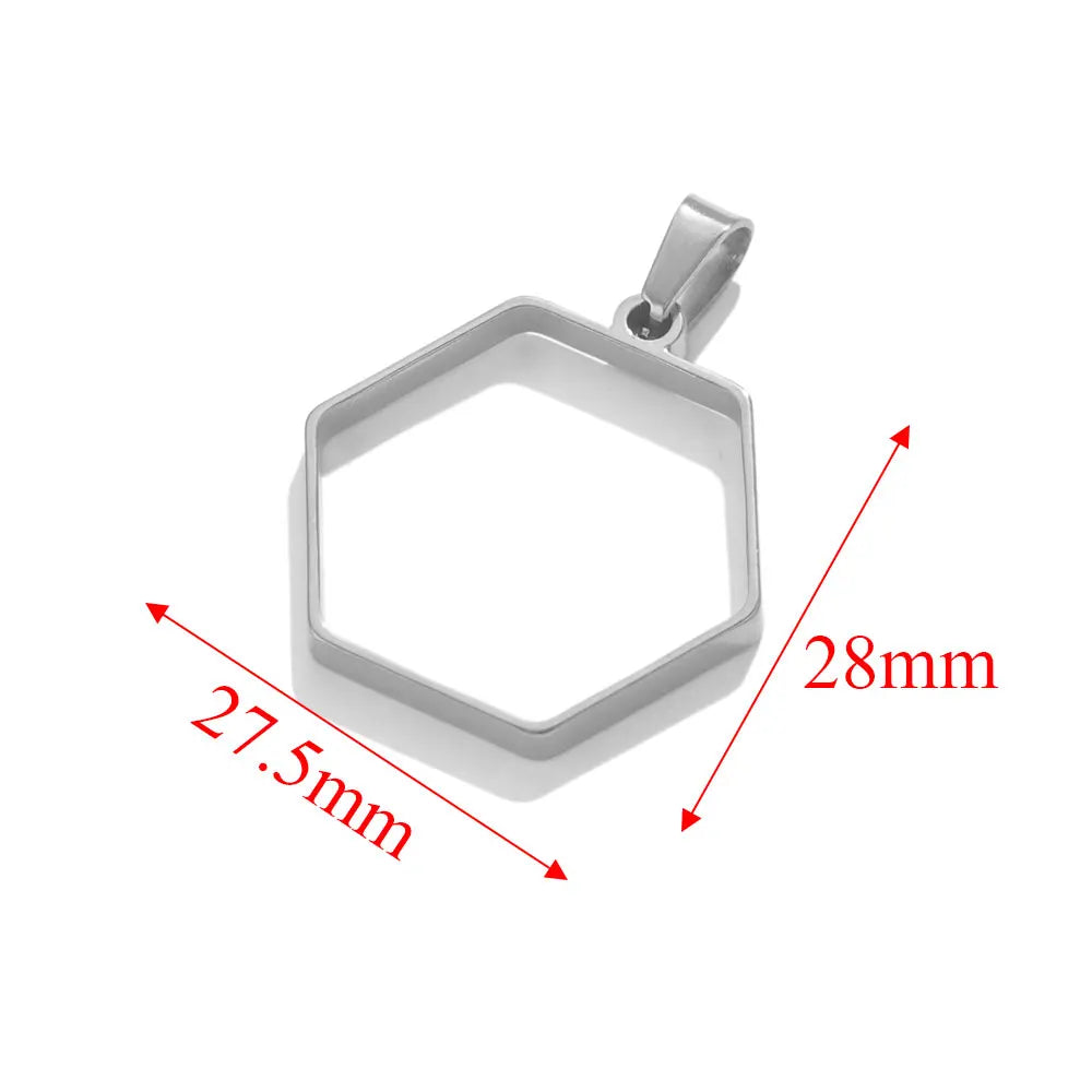Variety of Charm or Pendant Frame Molds for UV Resin