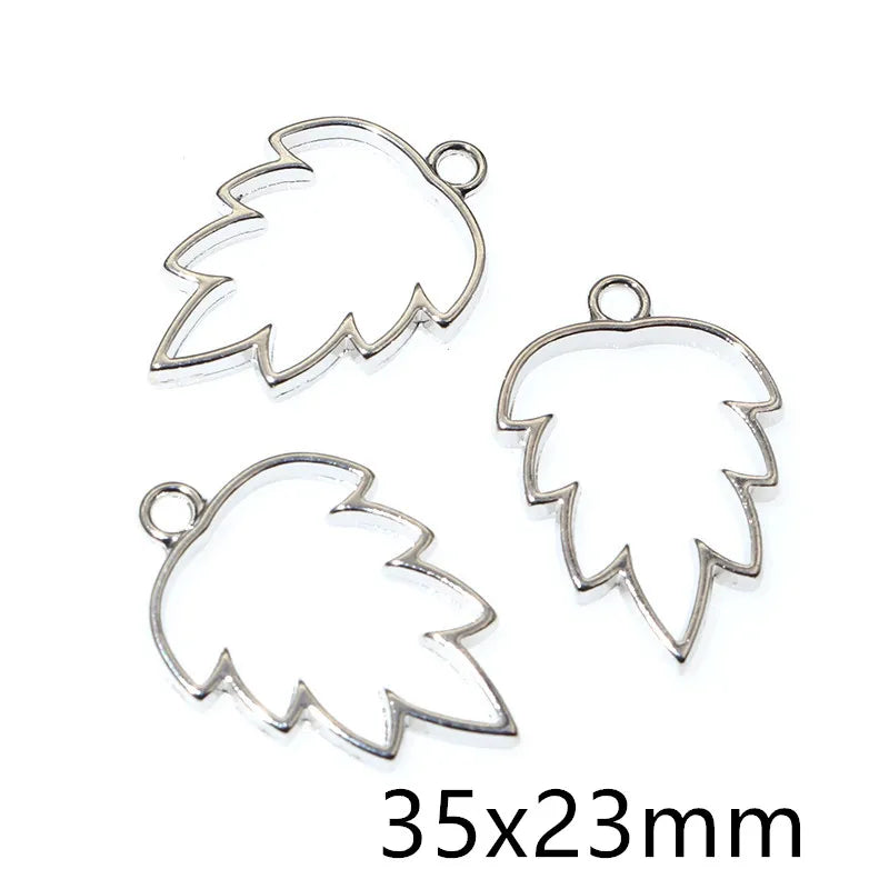Hollow Metal UV Resin or Epoxy Resin Frame for Jewelry Making