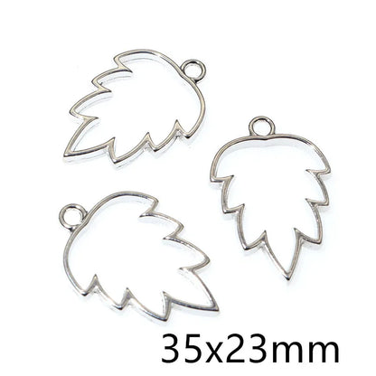 Hollow Metal UV Resin or Epoxy Resin Frame for Jewelry Making
