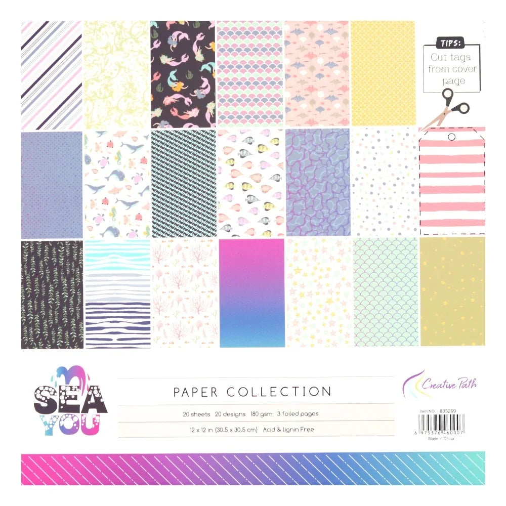 12 Inch Scrapbooking Paper 30x30 cm