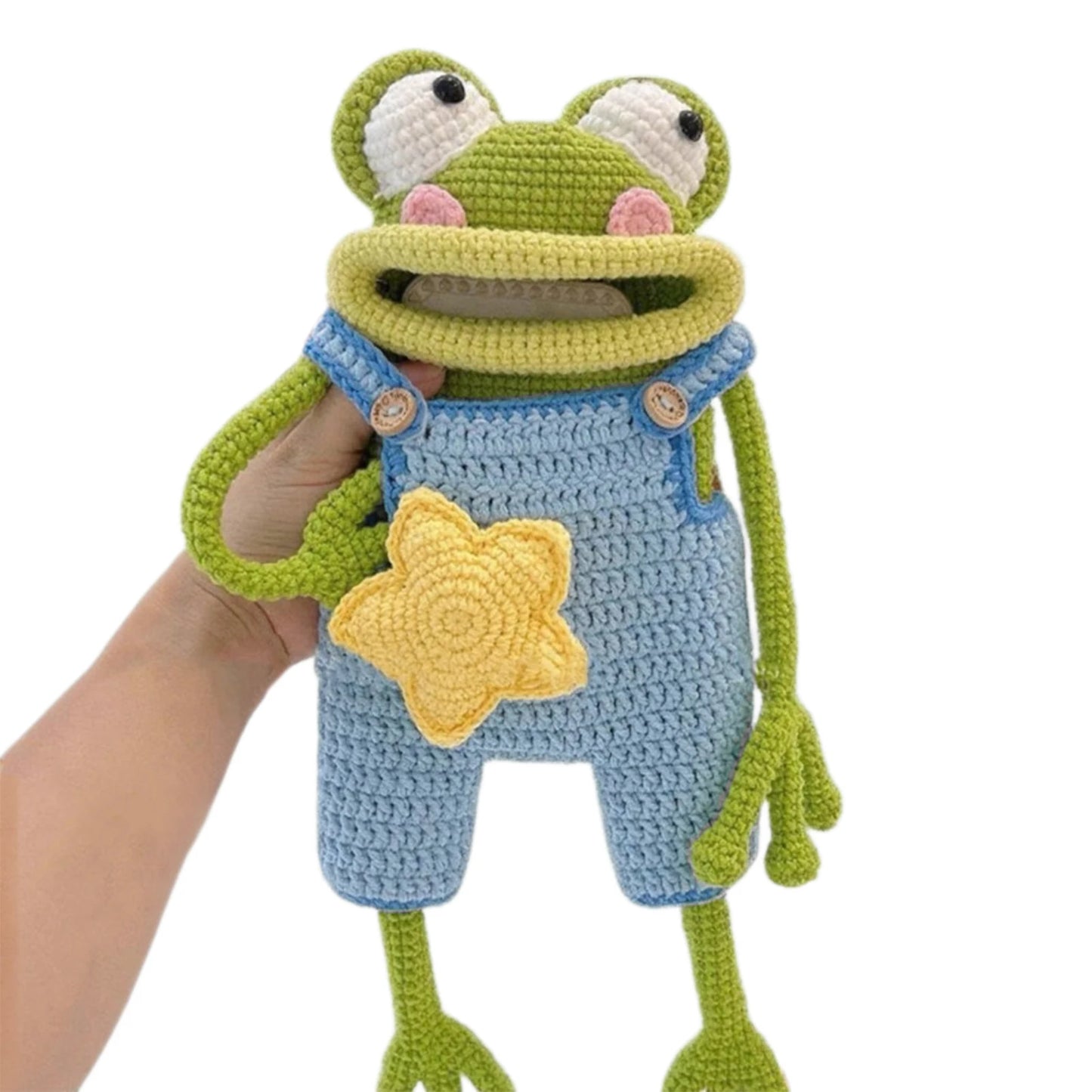 Big Mouthed Frog Crochet Kit