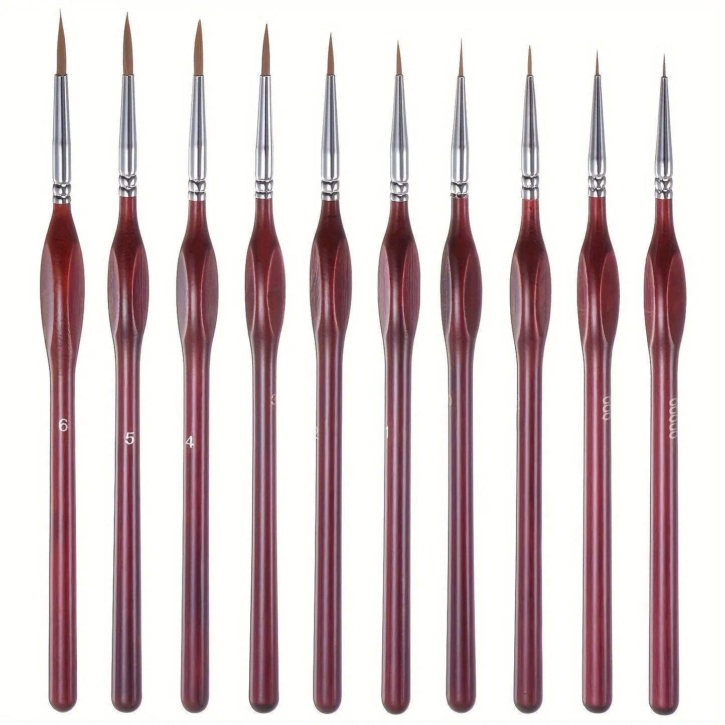 11pcs Precision Paint Brush Set for Fine Detail