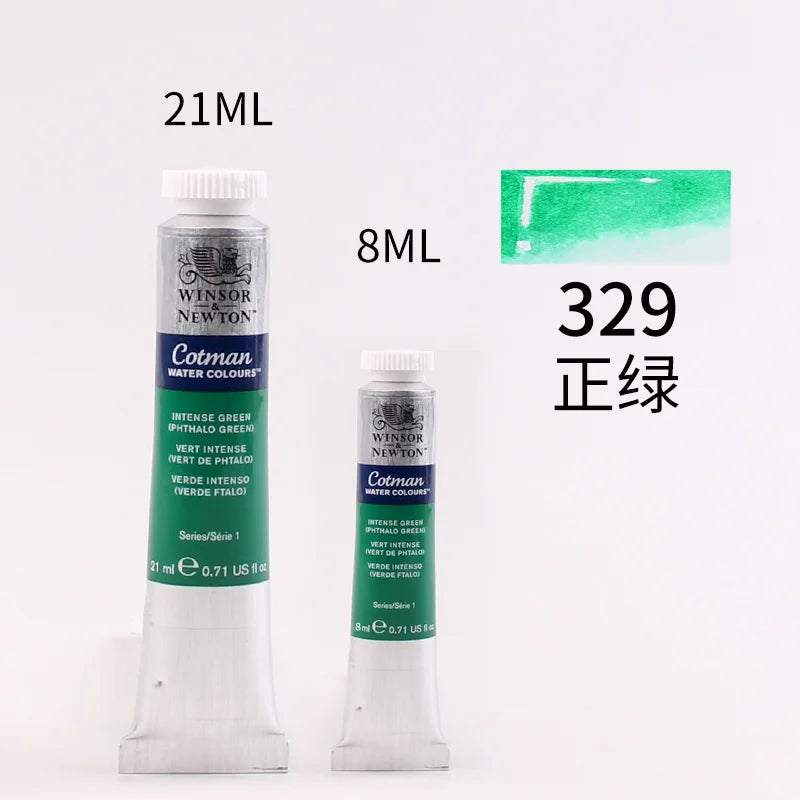 WINSOR＆NEWTON 8ml or 21ml Watercolor Paint Tubes