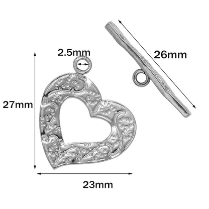 Stainless Steel Jewelry T-Bar Clasp/Connector for Necklace and Bracelet Making