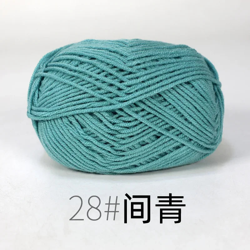 Organic Cotton Yarn 4ply - 1 Ball is 50g of Soft Yarn