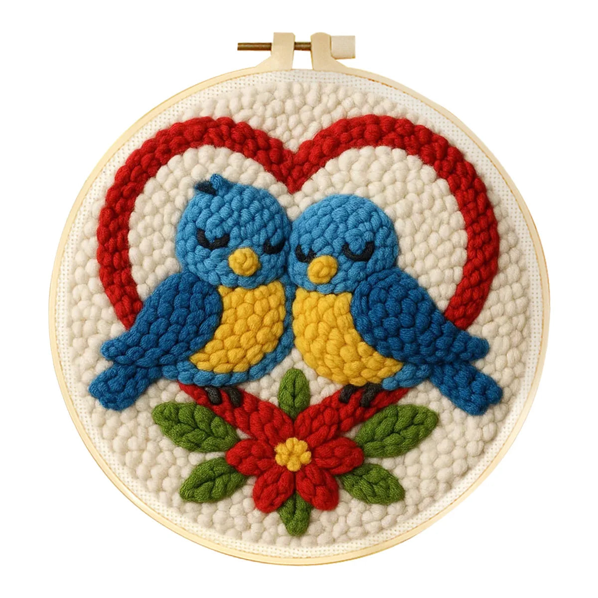 Punch Needle Embroidery Kit - Variety of Birds