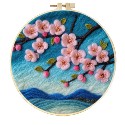 Trees and Flowers Wool Felting Kits