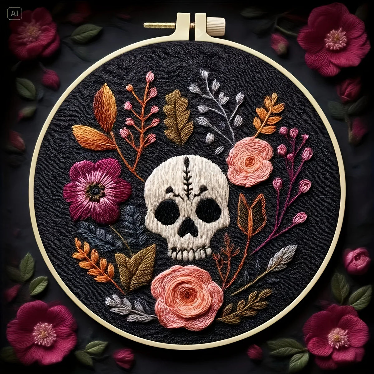 New creative Halloween embroidery DIY kit.