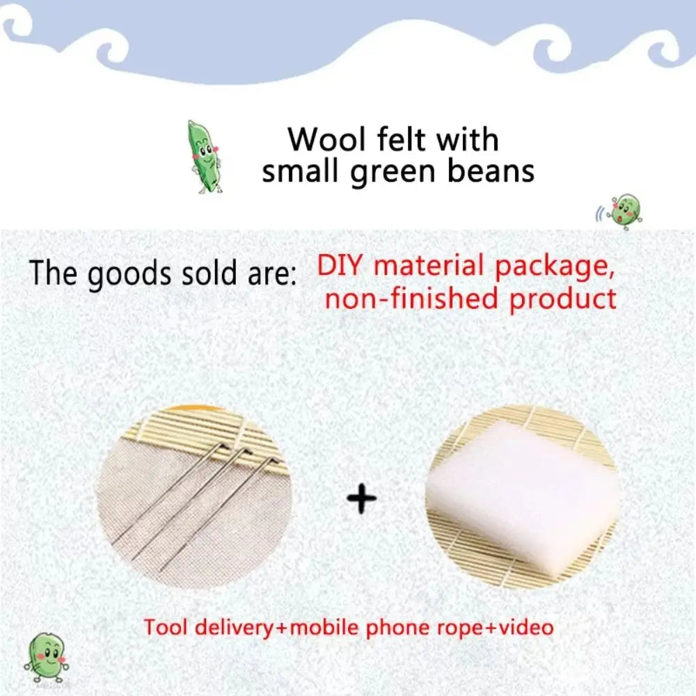 Cute Penguin Wool Felting Kit