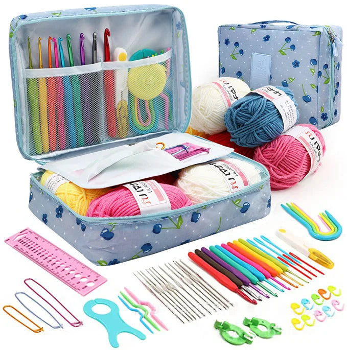 58 Pieces Crochet Accessories Set for Beginners