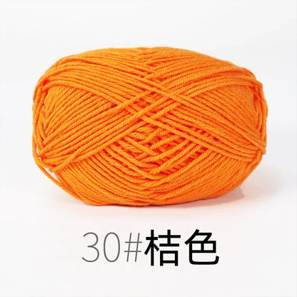 Organic Cotton Yarn 4ply - 1 Ball is 50g of Soft Yarn