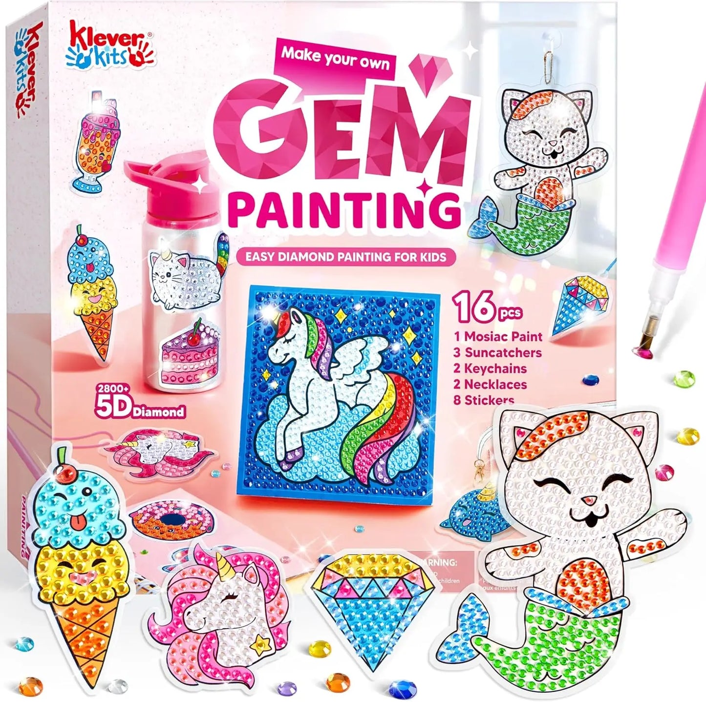 Gem Painting Kit - 16 Projects
