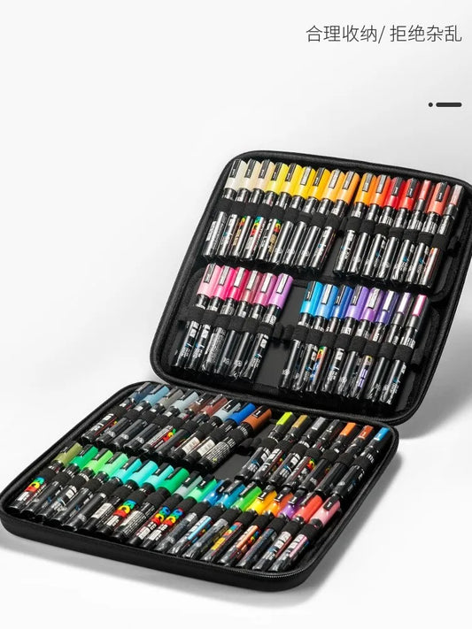 POSCA Multi-Color Marker Pen Set with case
