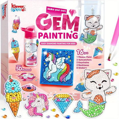 Gem Painting Kit - 16 Projects
