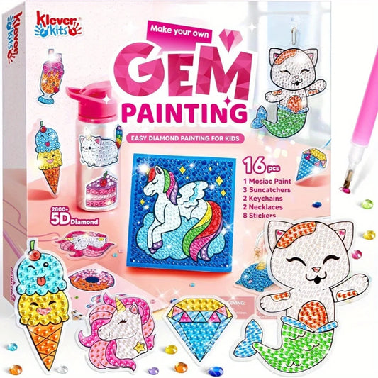 Gem Painting Kit - 16 Projects