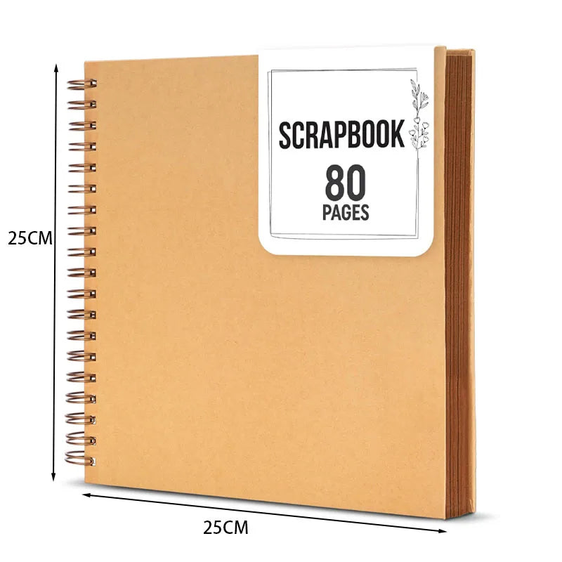 Scrapbook with 80 Pages